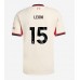 Liverpool Giovanni Leoni #15 Bortedrakt 2025-26 Korte ermer Liverpool Giovanni Leoni #15 Bortedrakt 2025-26 Korte ermer
